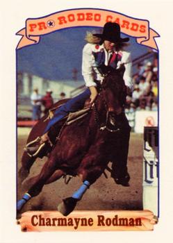 1991 Rodeo America Set A #8 Charmayne Rodman Front